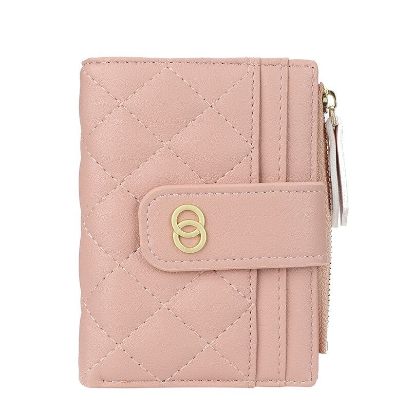 2021 New Women Wallets Fashion PU Leather Top Quality Female Purse Short Card Holder Brand Wallet For Women