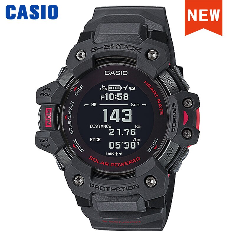 Casio watch men G shock luxury five times sensor GPS sports bluetooth solar heart rate detection militar men watch GBD-H1000-1A7