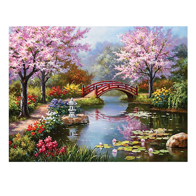 Landscape waterfall 5D diamond painting new product rhinestone embroidery diamond mosaic complete design cross stitch home decor