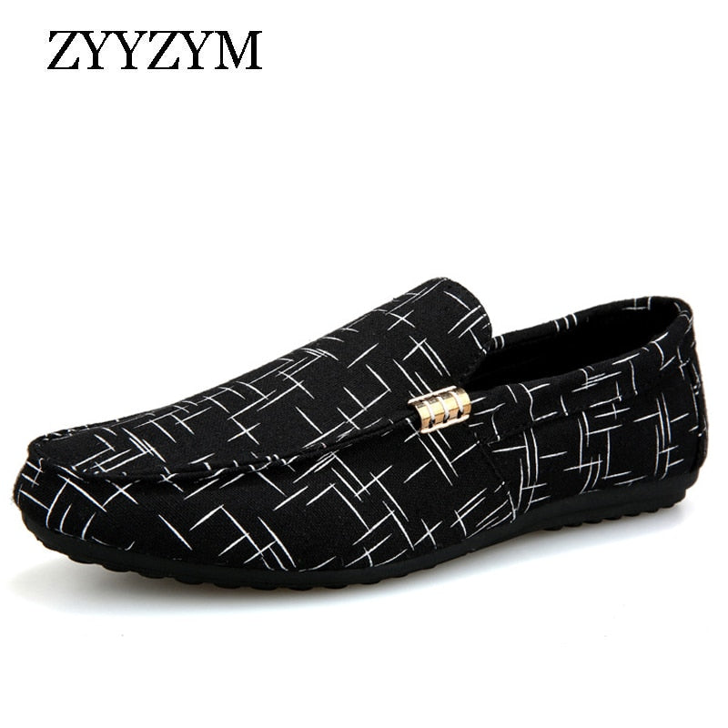 Men Loafers 2021 Spring Summer Men Shoes Casual Shoes Light Canvas Youth Shoes Men Breathable Fashion Flat Footwear