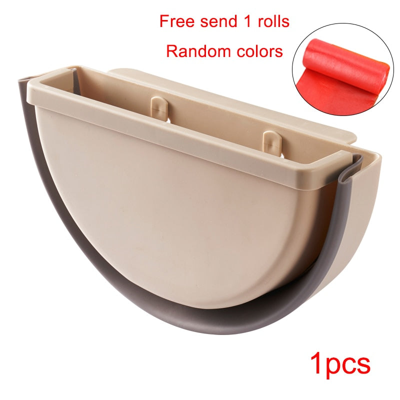 large foldable kitchen trash plastic storage box organizer for kitchen accessories storage basket kitchen storage box/rack Shelf