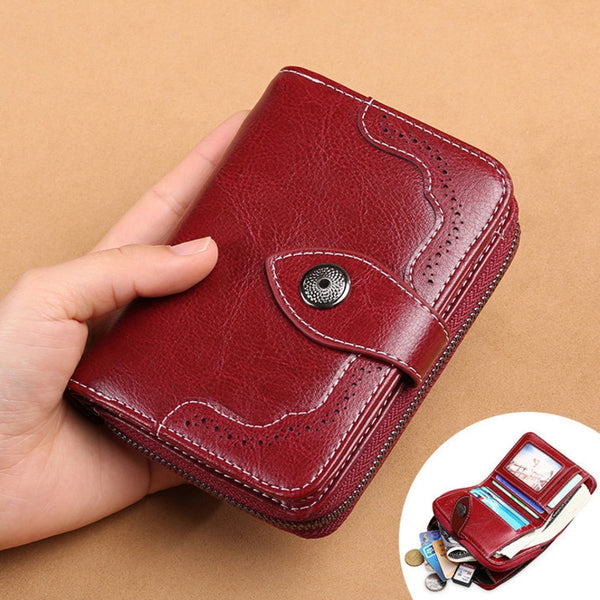 Women&#39;s Wallet New Pu Leather Small Ldies Purses Short Coin Purse For Girls Female Small Portomonee Lady Perse  Card Holder