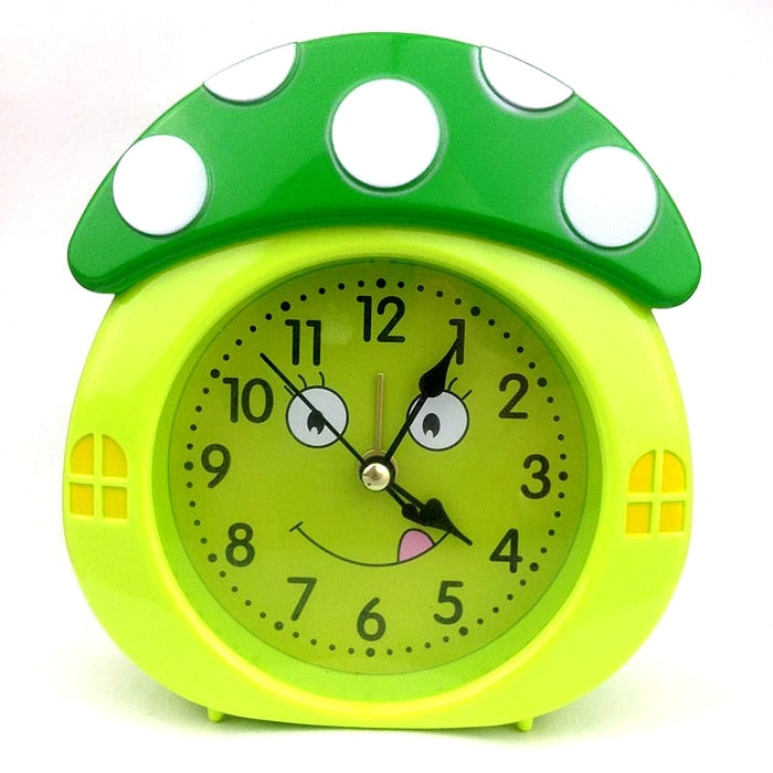 Children Alarm Clock Cartoon Bear Frog Cat Silent Clocks Watch Time Stand Cat Clocks Home Decoration Mute Electronic Desk Clock