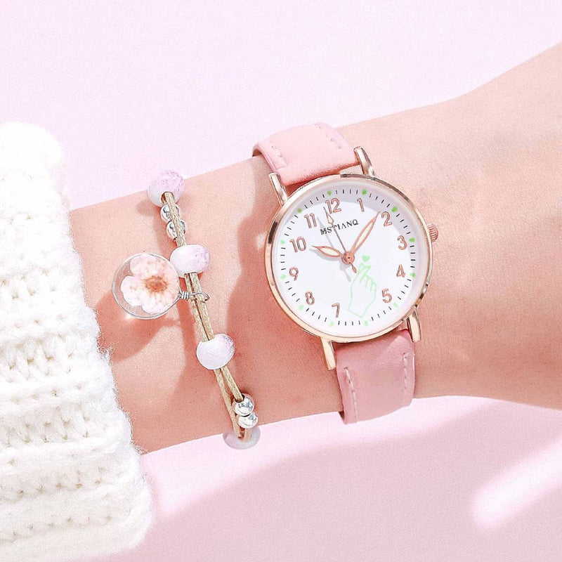 Casual Cute Small Dial Ladies Watch Luminous Women Watches Set New Fashion Female Wristwatch Bracelet watch for women luxury