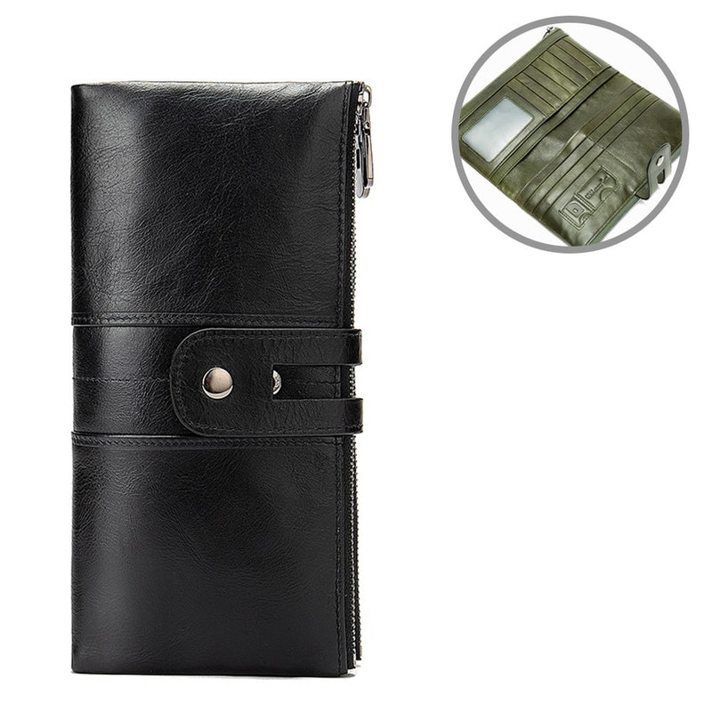 WESTAL Women&#39;s Wallet Luxury Genuine Leather Female Wallet Women&#39;s Purse Leather Womens Purses Coins and Card Wallets Clutch Bag