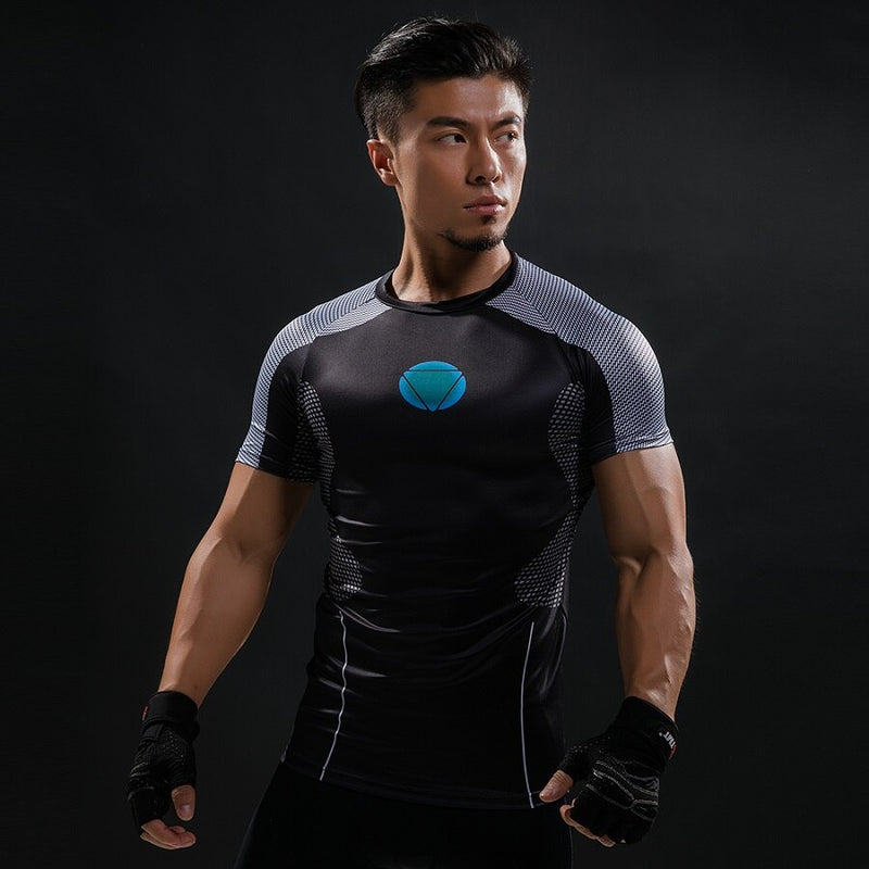 New Summer Comics Fashion T Shirt Men 3D Printed Compression Men T-Shirt Cosplay Costume Brand Short Sleeve Shirt Tops Tees