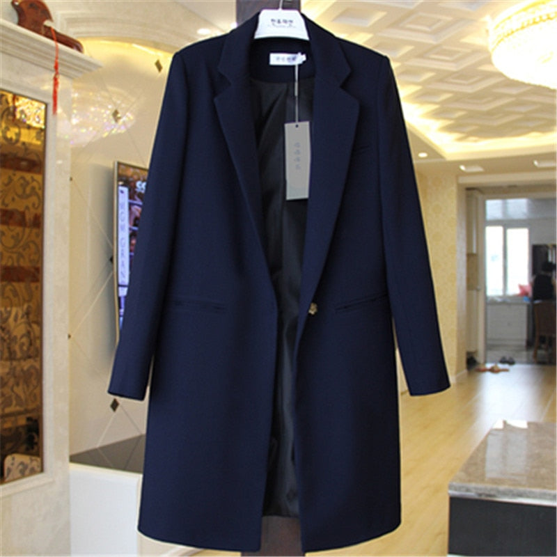 2022 New Spring Autumn Blazers Women Small Suit Long Sleeve Jacket Casual Tops Female Slim Wild Blazers Windbreaker Coat S-3XL