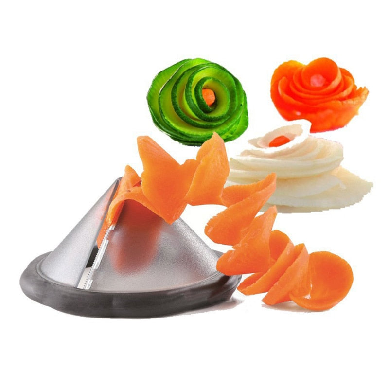 Creative Kitchen Gadgets Vegetable Spiralizer Slicer Tool Kitchen Accessories Cooking Tools