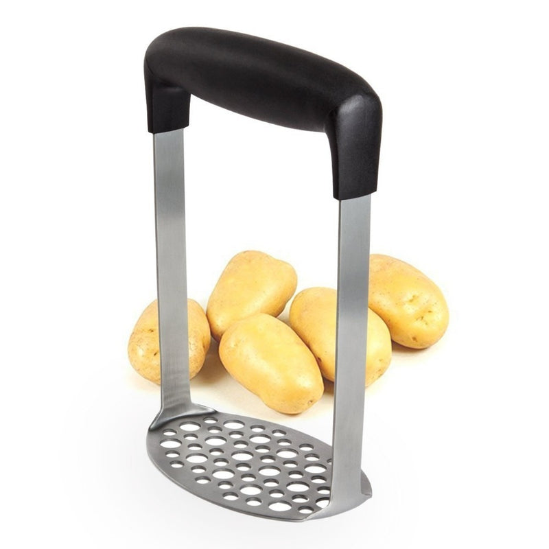 Stainless Steel Potato Masher Peeler Wave Cutter Holder Fruit Vegetable Tools Kitchen Gadgets