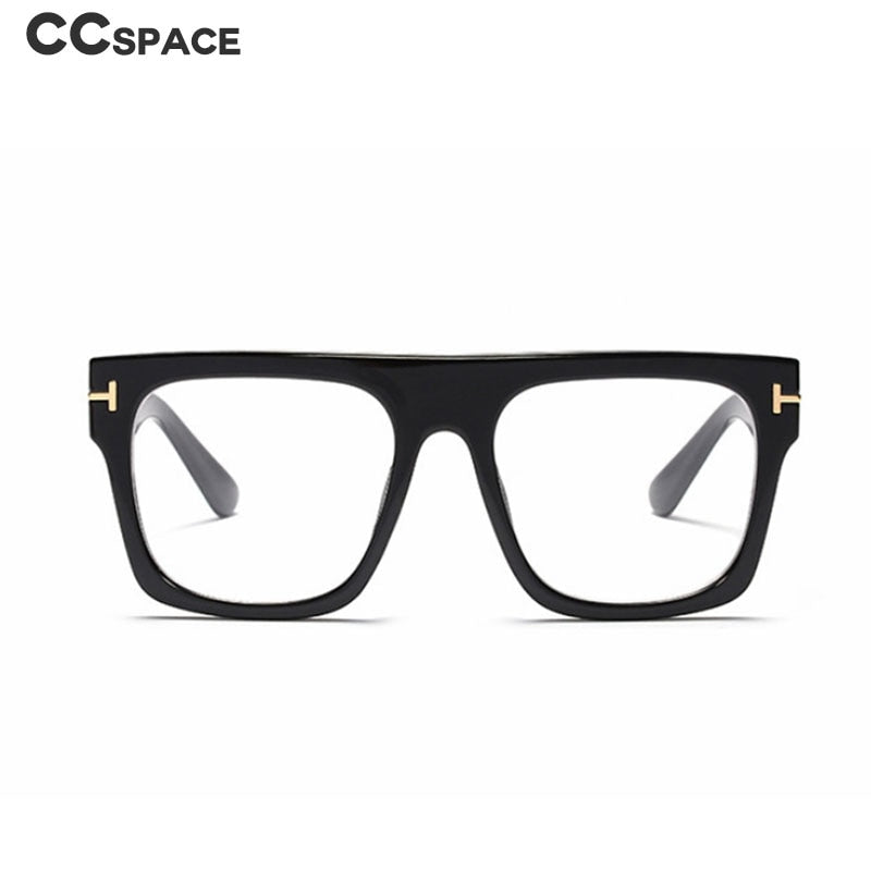 45718 Retro Square Glasses Frame Anti-Blue Light Men Ladies Popular Style Optical Fashion Computer Glasses