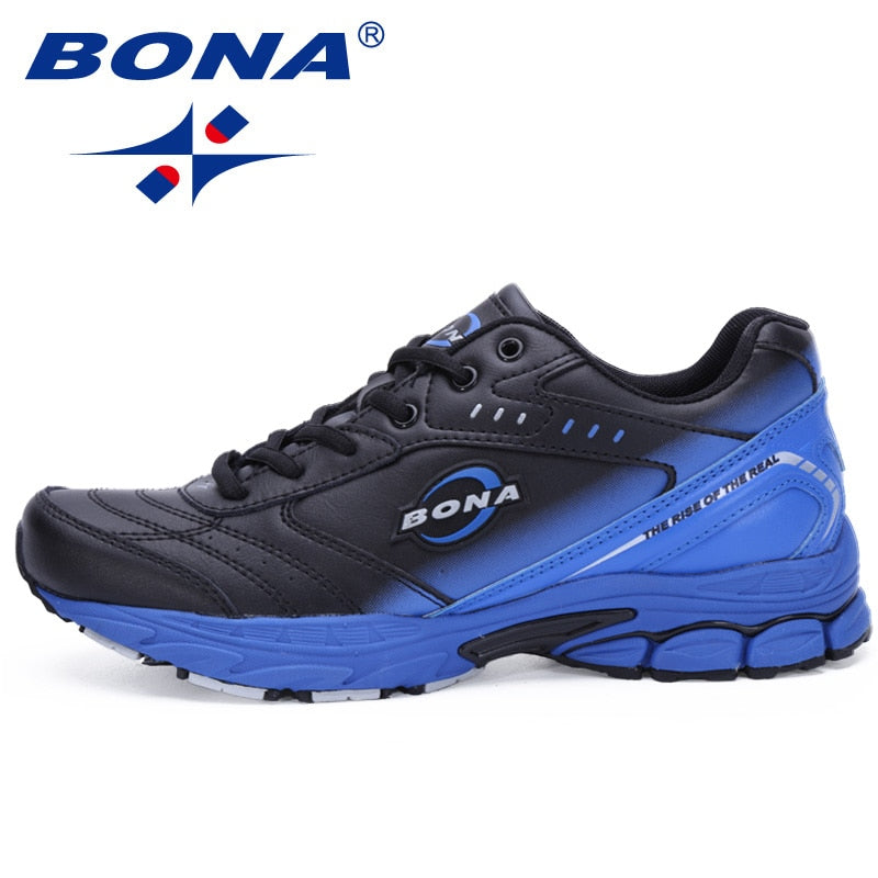 BONA New Style Men Running Shoes Typical Sport Shoes Outdoor Walking Shoes Men Sneakers Comfortable Women Sport Running Shoes