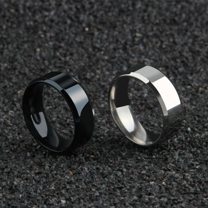 Black Titanium Ring