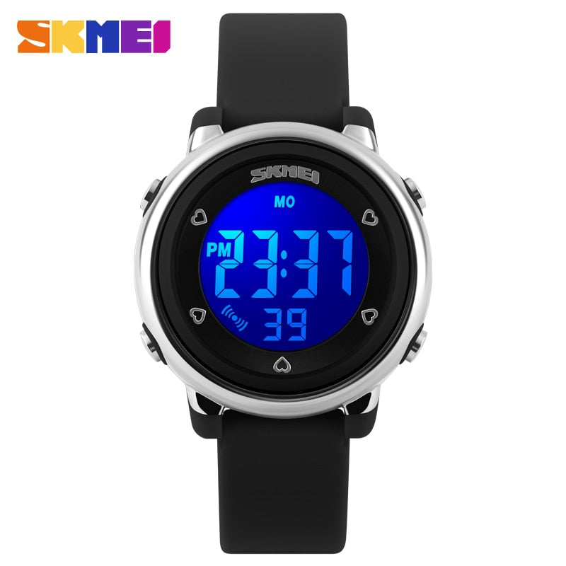 SKMEI Children LED Digital Watch Relogio Feminino Sports Watches Kids Cartoon Jelly Relojes Mujer 2017 Waterproof Wristwatches