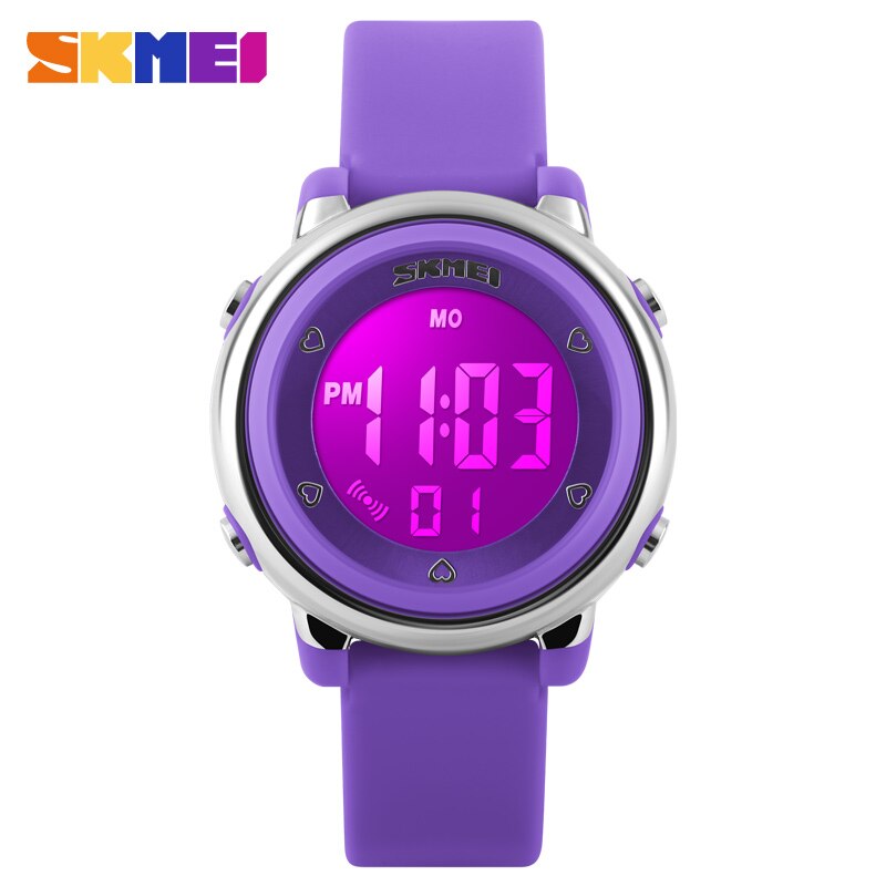 SKMEI Children LED Digital Watch Relogio Feminino Sports Watches Kids Cartoon Jelly Relojes Mujer 2017 Waterproof Wristwatches