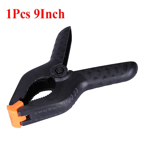 2/3/4/6/9inch Adjustable Plastic Spring Clamps for Woodworking Tools Wood Working Tools Carpentry Clamps Ferramentas Outils