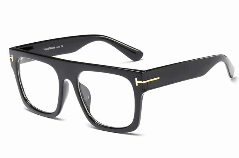 45718 Retro Square Glasses Frame Anti-Blue Light Men Ladies Popular Style Optical Fashion Computer Glasses