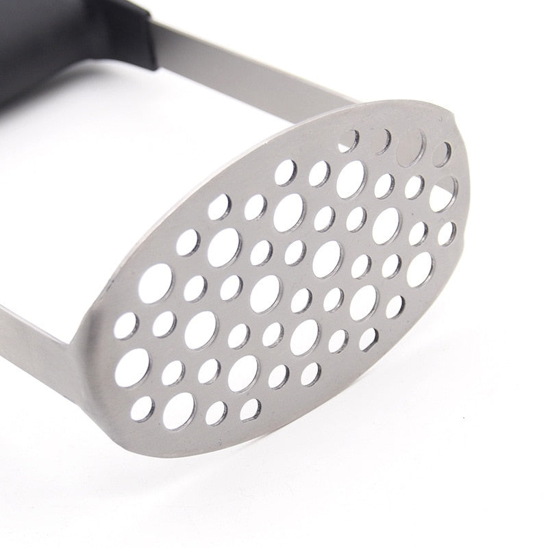 Stainless Steel Potato Masher Peeler Wave Cutter Holder Fruit Vegetable Tools Kitchen Gadgets