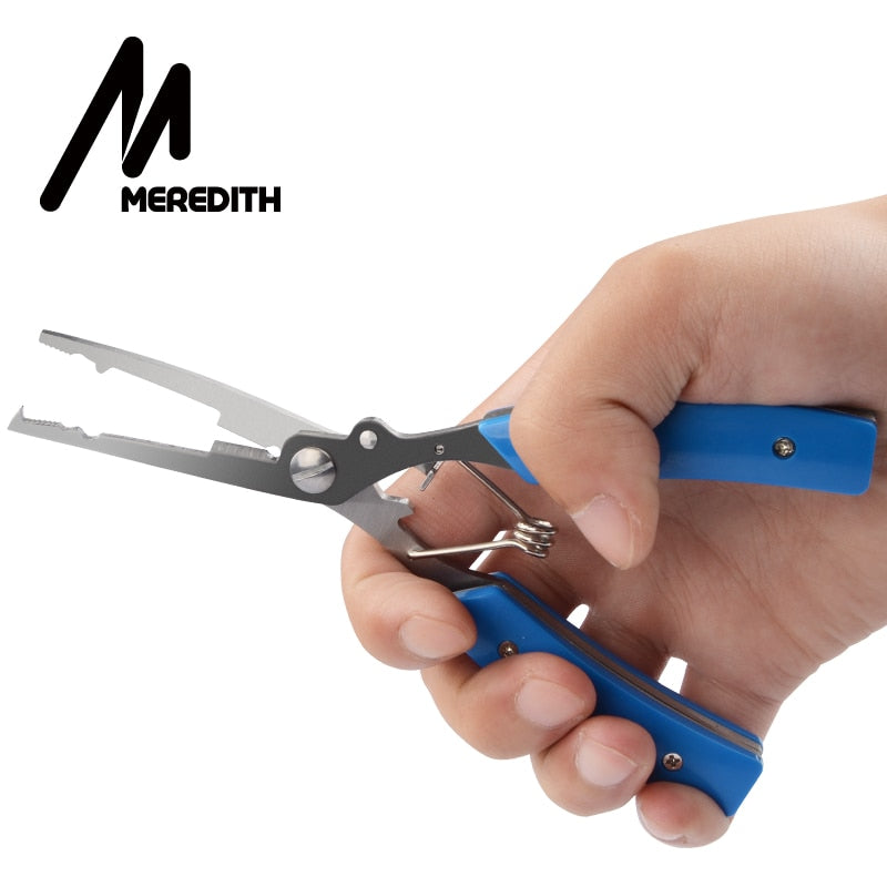 MEREDITH Fishing Multifunctional Plier Fishing Lanyards Boating Ropes Kayak Camping Secure Pliers Lip Grips Tackle Fish Tools