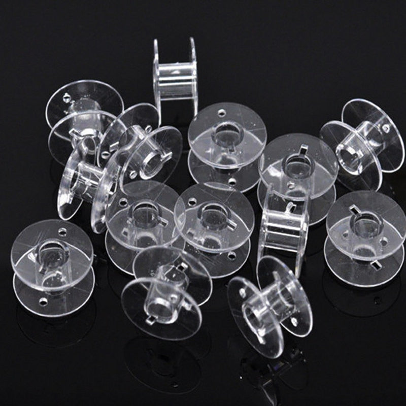 Sewing Accessories Tools 25Pc Sewing Machine Bobbins Spools Empty Bobbins Spools Sewing Machine Plastic Storage Box