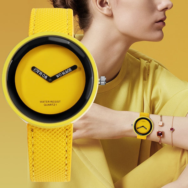 Hot Sale Fashion Women&#39;s Watches Leather Ladies Watch Women Watches Young Girl Watch Simple Clock reloj mujer relogio feminino