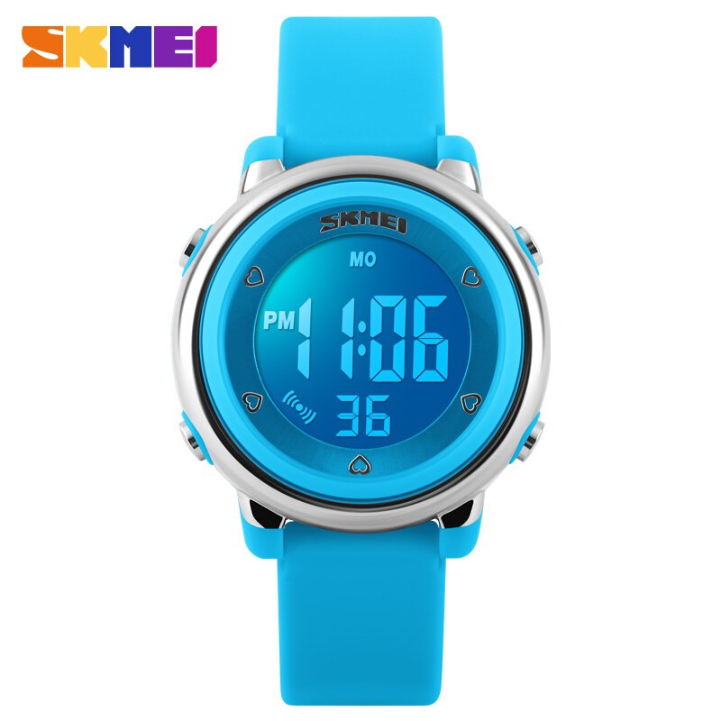 SKMEI Children LED Digital Watch Relogio Feminino Sports Watches Kids Cartoon Jelly Relojes Mujer 2017 Waterproof Wristwatches