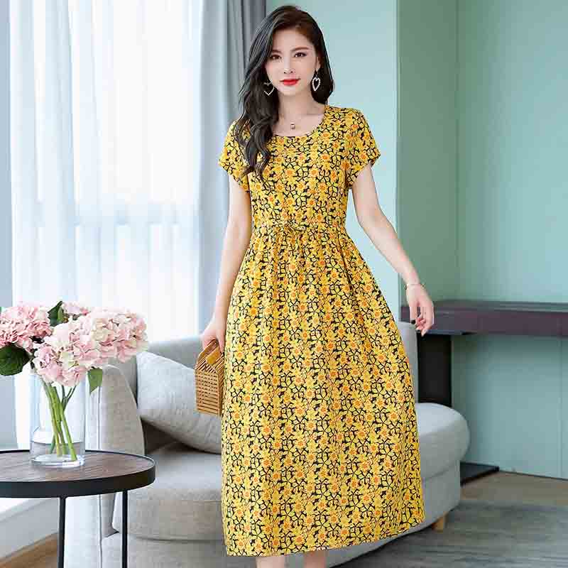 Summer Beach Dress Woman Dresses Plus Size Women Floral Sunflower Dress print Ladies Backless Party Dress Female vestidos