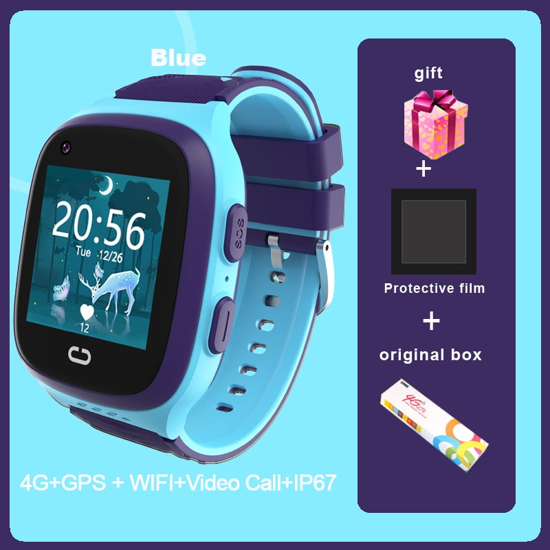 LT31 4G Kids Smart Watch WIFI GPS Tracker Baby Phone Watch SOS HD Video Call Touch Screen IP67 Waterproof children&