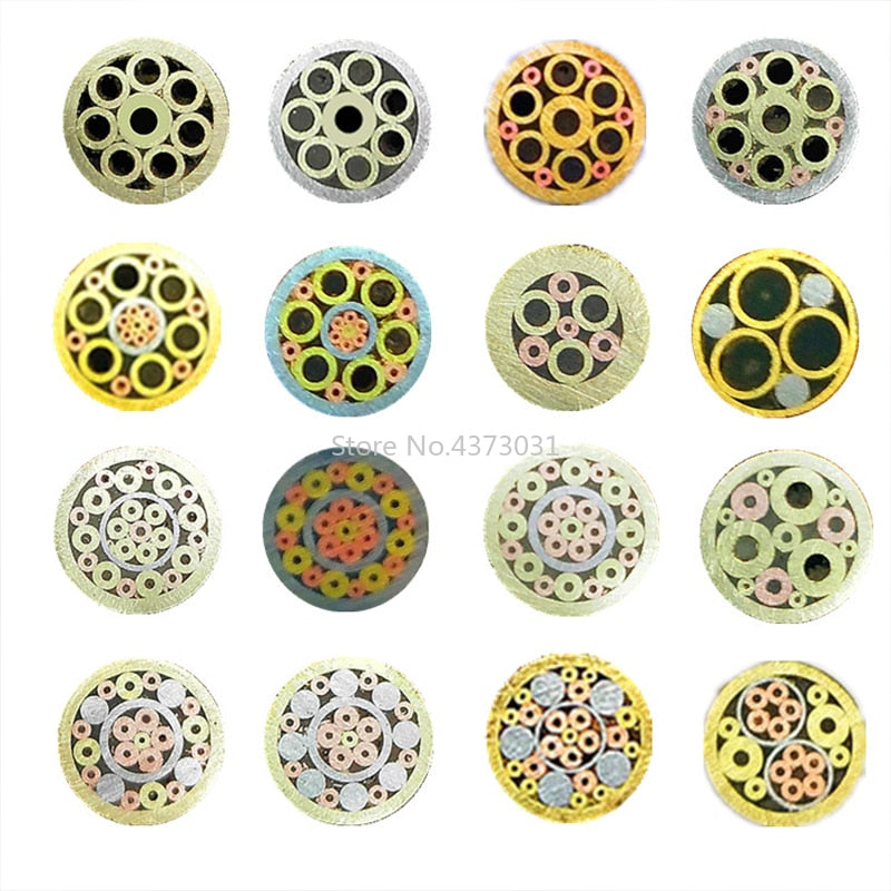 6mm Mosaic pin Rivets for knife handle screw brass Mosaics Rivets nail steel tube More design exquisite style length 90mm