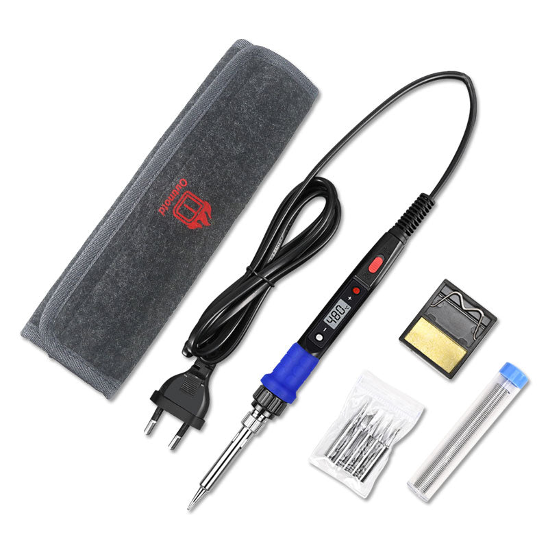 Outmotd 80W Electric Soldering Iron Kit LCD Digital Display Adjustable Temperature  220V/110V Welding Tools