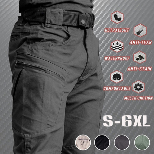 2022 Men&#39;s Lightweight Tactical Pants Breathable Outdoor Casual Army Military Long Trouser Male Waterproof Cargo Pants Winter