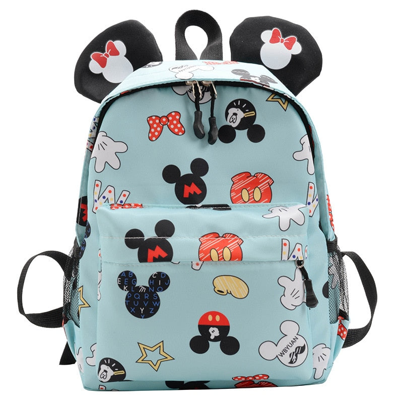 Disney Cartoon Schoolbag Mickey Children Backpacks kindergarten Schoolbag Fashion School Bags Baby Girls Boys Backpacks