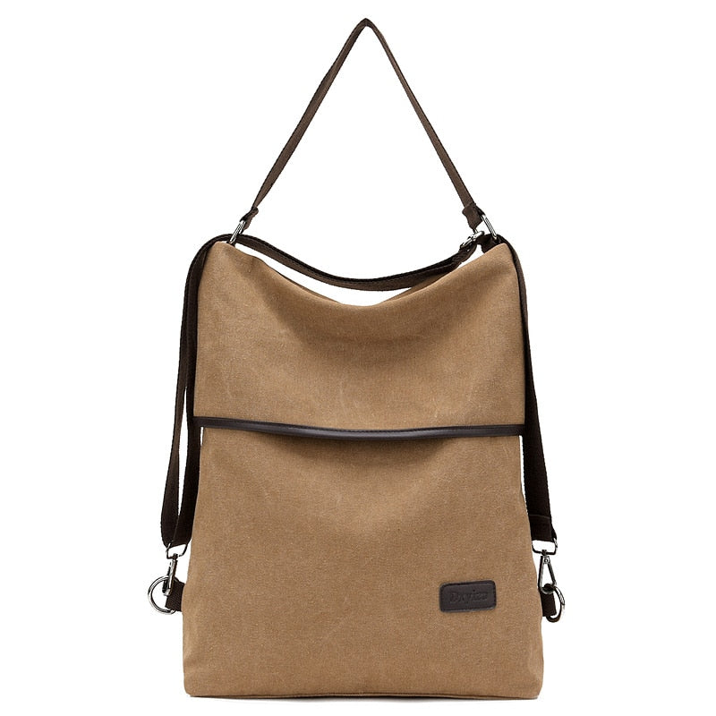 Fashion Women Backpacks Large Capacity Canvas Bookbag Waterproof Anti Theft Travel Backpack School Bag for Teenage Girls Mochila