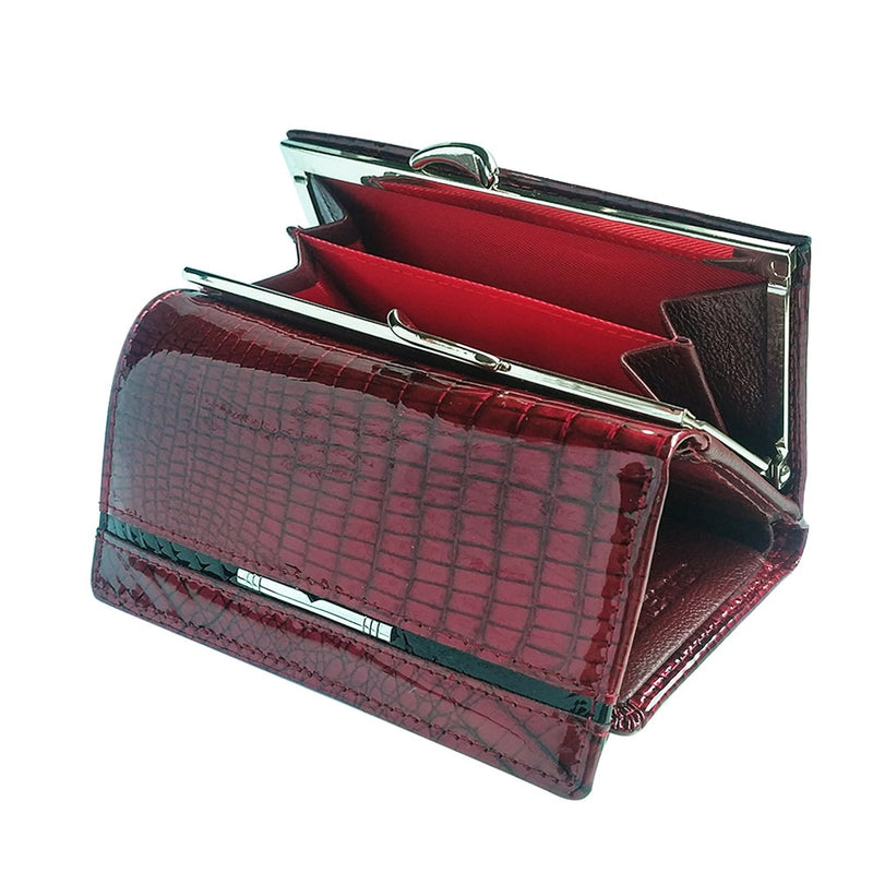 HH Women&#39;s Wallet and Purse Genuine Leather Lady&#39;s Wallets Small Short  Clutch Coin Purse Luxury Female Luxury Purses