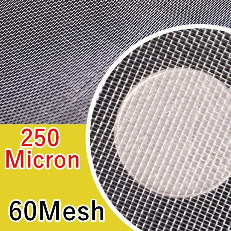 20-500 Mesh Food Grade Nylon Filter Mesh Micron Kitchen Oil Food Water Filter Net Fabric Cloth Precisely Wine Beer Brew Colander