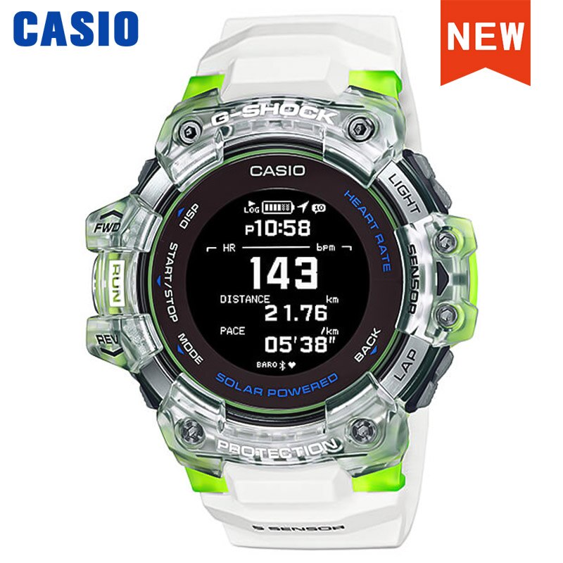 Casio watch men G shock luxury five times sensor GPS sports bluetooth solar heart rate detection militar men watch GBD-H1000-1A7