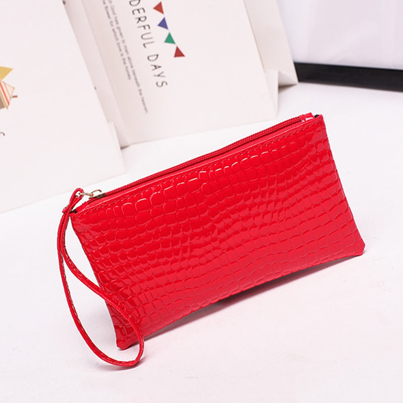 Women Wallets Fashion Lady Wristlet Handbags Long Money Bag Zipper Coin Purse Cards ID Holder Clutch Woman Wallet PU Leather