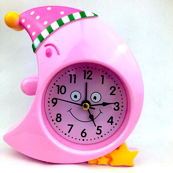 Children Alarm Clock Cartoon Bear Frog Cat Silent Clocks Watch Time Stand Cat Clocks Home Decoration Mute Electronic Desk Clock