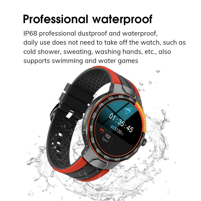 Niwevol Sports Smart Watch Men Multisport Mode IP68 Waterproof Custom Dial Smartwatch for Android IOS Heart Rate Fitness Watches