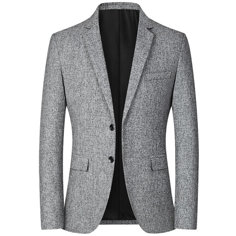 Brand Blazers Men Jackets Casual Coats Handsome Masculino Business Suits Striped Men&