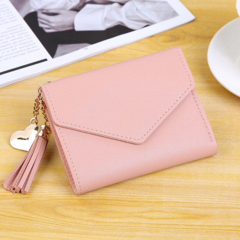 Women's Wallet Short Women Coin Purse Crown Wallets For Woman Card Holder Small Ladies Wallet Female Hasp Mini Clutch For Girl