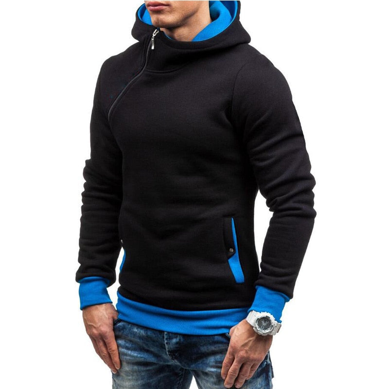 MRMT 2022 Brand Men&#39;s Hoodies Sweatshirts New Slim Pullover Men&#39;s Hoody Sweatshirt for Male Diagonal Zipper Man Hood Sweatshirt