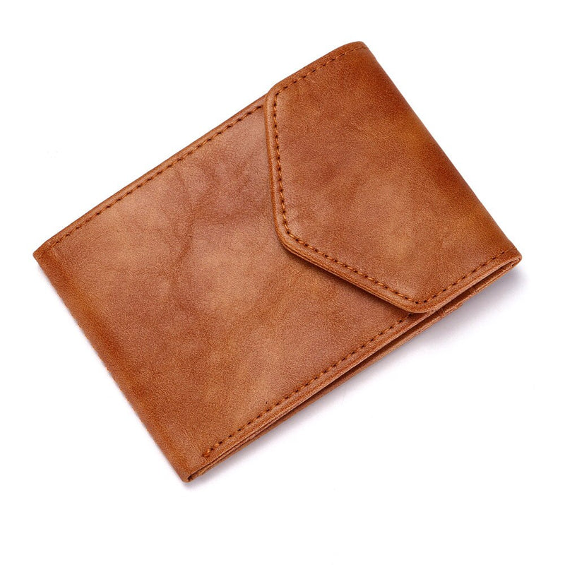 CUIKCA Fashion RFID Wallet Women Men Mini Ultrathin Leather Wallet Slim Wallet Coins Purse Credit ID &amp; Card Holders Card Cases