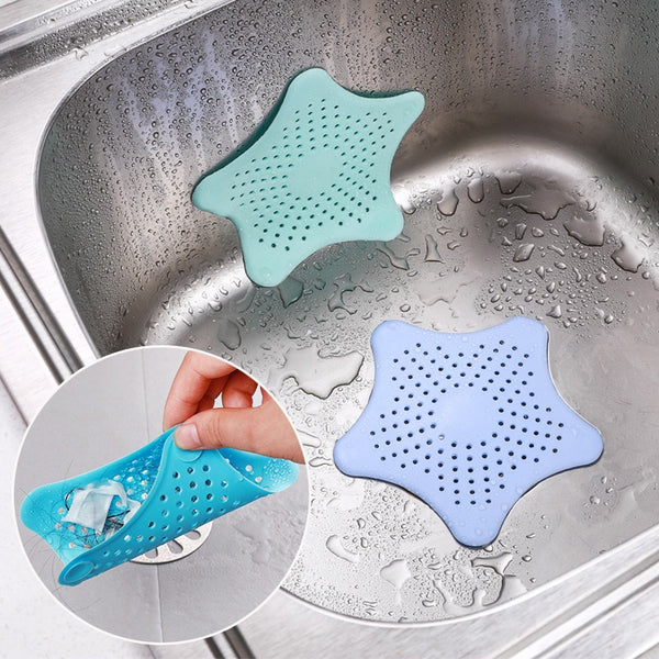 Kitchen Bath Sink Strainer Sink Filter Shower Drain Hair Catcher Stopper Shower Sink Strainer Drain Plug Household Accessories