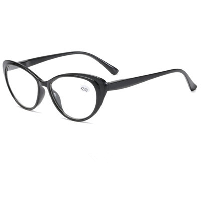 +1.0+1.5+2.0 To +4.0 New Retro Cat Eye Glasses Women Reading Glasses High Quality Men Vintage Hyperopia Glasses