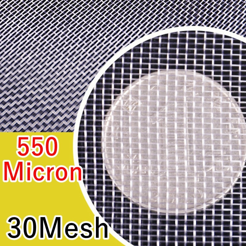 20-500 Mesh Food Grade Nylon Filter Mesh Micron Kitchen Oil Food Water Filter Net Fabric Cloth Precisely Wine Beer Brew Colander