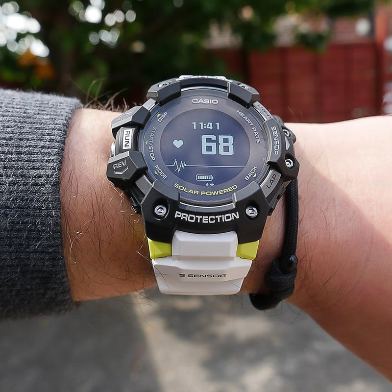 Casio watch men G shock luxury five times sensor GPS sports bluetooth solar heart rate detection militar men watch GBD-H1000-1A7