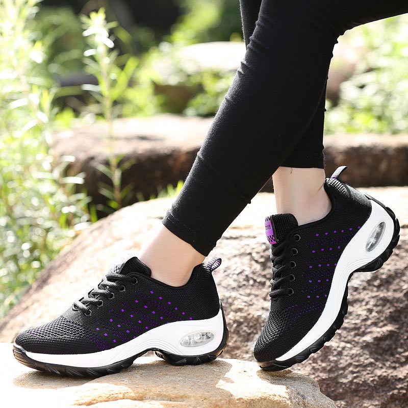 Women sneakers 2022 breathable mesh casual shoes woman tennis sneakers sports shoes female lace-up fashion sneakers women shoes