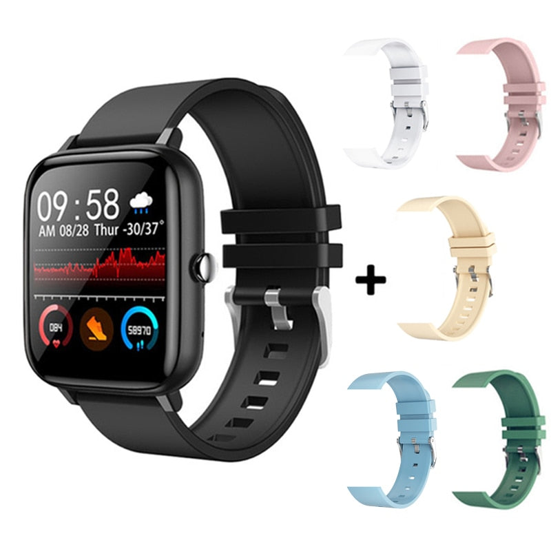 2022 Smart Watch Men Women Heart Rate Fitness Tracker Bracelet Watch Bluetooth Call Waterproof Sport Smartwatch For Android IOS