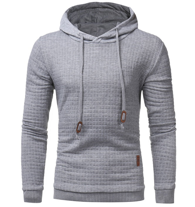 2022 New Hoodies Men Brand Male Plaid Hooded Sweatshirt Mens Hoodie Tracksuit Sweat Coat Casual Sportswear M-4XL Drop Shipping