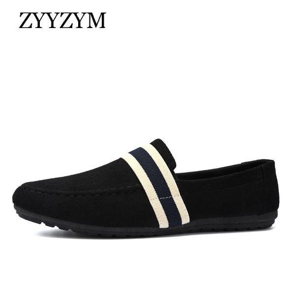 Spring Summer Men Loafers Casual Shoes Canvas Man Shoes Light Breathable Fashion Flat Footwear Eur 38-44